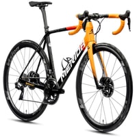 Велосипед Merida Scultura Team-E S 2021 (черный/желтый)