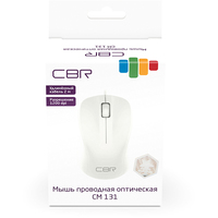 Мышь CBR CM 131 (белый)