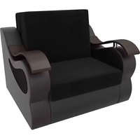 Кресло-кровать Mebelico Меркурий 105488 60 см (черный/черный)