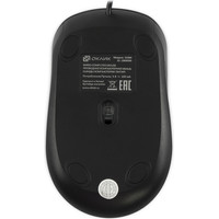 Мышь Oklick 310M (черный/голубой)