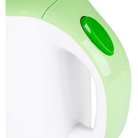 Электрический чайник Delta DL-1326 (белый/зеленый)