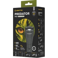 Фонарь Armytek Predator Pro Magnet USB (белый)