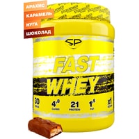 Протеин сывороточный (концентрат) Steelpower Fast Whey Protein (900 г, арахис/карамель/нуга/шоколад)