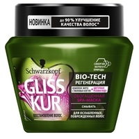 Маска Gliss Kur Bio-Tech pегенерация SPA для ослабленных волос 300 мл