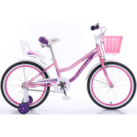 Детский велосипед Lorak Junior 20 Girl Doll (розовый/фиолетовый)