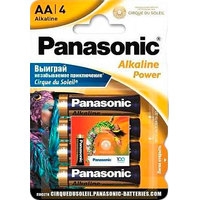 Батарейка Panasonic Alkaline Power AA 4 шт.