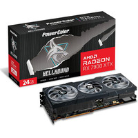 Видеокарта PowerColor Hellhound AMD Radeon RX 7900 XTX 24GB GDDR6 RX7900XTX 24G-L/OC