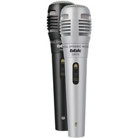 Комплект проводных микрофонов BBK CM215 (черный+серебристый)