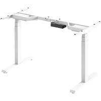 Стол для работы стоя ErgoSmart Ergo Desk Pro 1360x800x36 мм (дуб мореный/белый)