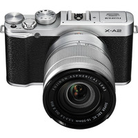 Беззеркальный фотоаппарат Fujifilm X-A2 Double Kit 16-50mm + 50-230mm Silver