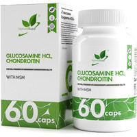 Витамины, минералы NaturalSupp Глюкозамин + Хондроитин + МСМ, 60 капсул