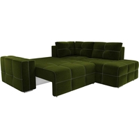 Угловой диван Mebelico Леос 60133 (зеленый)