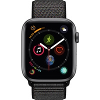Умные часы Apple Watch Series 4 LTE 44 мм (алюминий серый космос/нейлон черный)