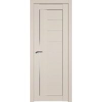 Межкомнатная дверь ProfilDoors 17U L 80x200 (санд, триплекс белый)
