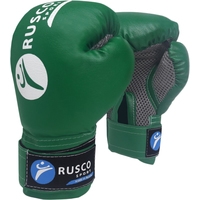 Перчатки для бокса Rusco Sport 6 Oz (зеленый)