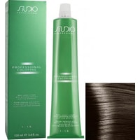 Крем-краска для волос Kapous Professional Studio с женьшенем и рисовыми протеинами S 5.0 светло-коричневый