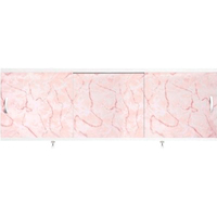 Фронтальный экран под ванну Alavann Оптима 150 (розовый мрамор)
