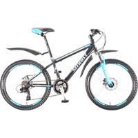 Велосипед Smart Tempo 24 (синий/черный)