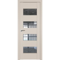 Межкомнатная дверь ProfilDoors 46U L 40x200 (санд/стекло прозрачное)