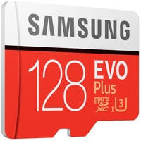 Карта памяти Samsung EVO Plus 2020 microSDXC 128GB (с адаптером)