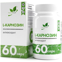 Аминокислоты NaturalSupp L-Carnosine (60 капсул)
