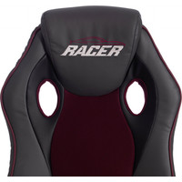 Кресло TetChair Racer Gt New (иск.кожа, металлик/бордовый 36/13)