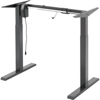 Стол для работы стоя ErgoSmart Electric Desk Compact 1360x800x36 мм (бетон чикаго/черный)