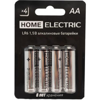 Батарейка Home Electric HELR6_AA4BL 4620167520553