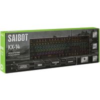 Клавиатура TFN Saibot KX-14 (черный, Outemu Brown)