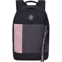 Городской рюкзак Grizzly RXL-327-3 (черный/розовый)