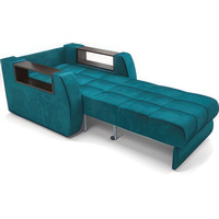 Кресло-кровать Мебель-АРС Барон №3 (бархат, сине-зеленый Star Velvet 43 Black Green)