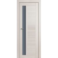 Межкомнатная дверь ProfilDoors 37X 90x200 (эшвайт мелинга/стекло графит)