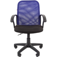 Кресло CHAIRMAN 615 (черный/синий)