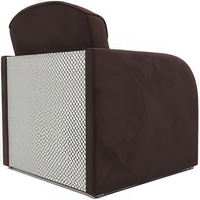 Кресло-кровать Мебель-АРС Малютка (велюр, шоколад HB-178 16)