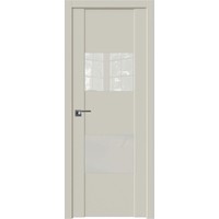 Межкомнатная дверь ProfilDoors 21U R 80x200 (магнолия сатинат, стекло белый лак)
