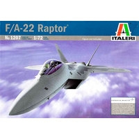 Сборная модель Italeri 1207 Многоцелевой истребитель F-22 Raptor
