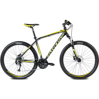 Велосипед Kross Hexagon R5 black/yellow/lime matte (2016)
