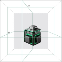 Лазерный нивелир ADA Instruments Cube 3-360 Green Professional Edition А00573