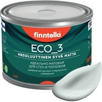 Краска Finntella Eco 3 Wash and Clean Islanti F-08-1-9-LG98 9 л (серо-голубой)