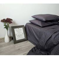Постельное белье Homely Graphite Stripe (2-спальный наволочка 70x70)