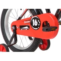 Детский велосипед Novatrack Strike 16 2020 163STRIKE.BKR20 (черный/красный)