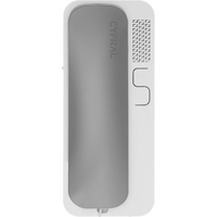 Абонентское аудиоустройство Cyfral Unifon Smart U (белый, с серой трубкой)