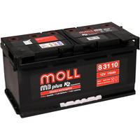 Автомобильный аккумулятор MOLL M3 plus K2 83110 (110 А·ч)