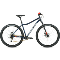 Велосипед Forward Sporting 29 X D р.21 2022 (темно-синий/красный)
