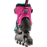 Роликовые коньки Rollerblade Microblade G Combo (р. 33-36.5, бирюзовый/розовый)