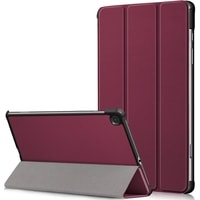 Чехол для планшета JFK Smart Case для Samsung Tab S6 lite P610 (бордовый)