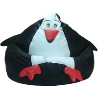 Кресло-мешок Flagman Груша Пингвин З2.1-07 (черный/красный)