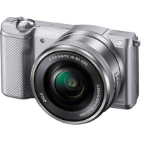 Беззеркальный фотоаппарат Sony Alpha a5000 Kit 16-50mm (серебристый)