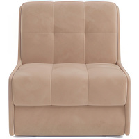 Кресло-кровать Мебель-АРС Барон №2 (велюр, бежевый Luna 061)