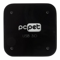 USB-хаб PC Pet BW-C3012A Aluminium black